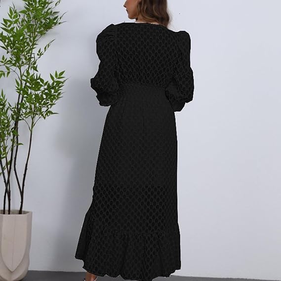 Womens Short Sleeve High Low V-Neck Long Maxi Boho Spring Summer Easter Dress Bridal Shower Dresses for Guest
